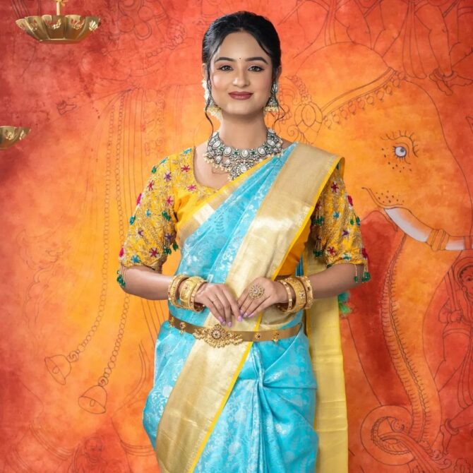 2159 TISSUE SILK SAREE