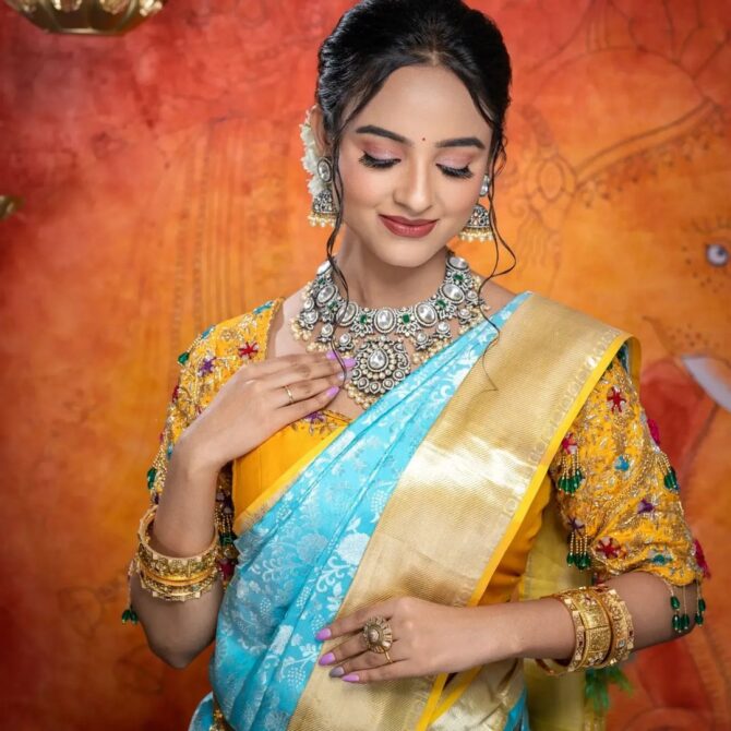 2159 TISSUE SILK SAREE