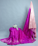 Hot Rani Fancy Kanchi Pure Handloom Antique Full Turning Saree