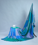 Morpankhi Dual Shade Fancy Pure Kanchi Box Turning Design Saree