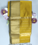 Honey Maheshwari Pure Handloom Silk Jari-Neer Cotton Saree