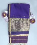 Honey Maheshwari Pure Handloom Silk Dual Shaded Diamond Butti Cotton Saree